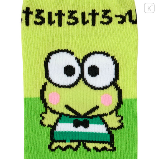 Japan Sanrio Original Socks - Keroppi : Hiragana - 2