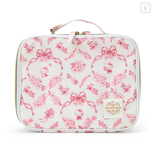 Japan Sanrio Original Multi Pouch - Hello Kitty : Elegant Foral - 1