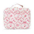 Japan Sanrio Original Multi Pouch - Hello Kitty : Elegant Foral - 2