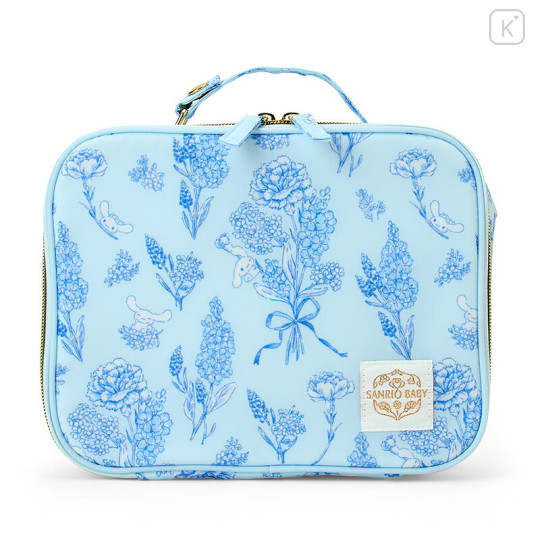 Japan Sanrio Original Multi Pouch - Cinnamoroll : Elegant Foral - 1