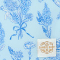 Japan Sanrio Original Multi Pouch - Cinnamoroll : Elegant Foral - 4