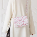 Japan Sanrio Original Multi Case Bag - Hello Kitty : Elegant Foral - 6