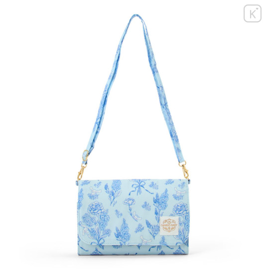 Japan Sanrio Original Multi Case Bag - Cinnamoroll : Elegant Foral - 1