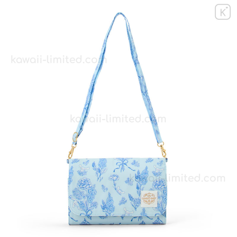 Japan Sanrio Original Multi Case Bag - Cinnamoroll : Elegant Foral