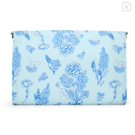 Japan Sanrio Original Multi Case Bag - Cinnamoroll : Elegant Foral - 3