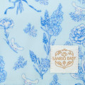 Japan Sanrio Original Multi Case Bag - Cinnamoroll : Elegant Foral - 5