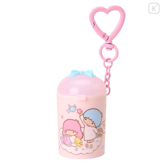 Japan Sanrio Original Coin Purse Keychain - Little Twin Stars - 1