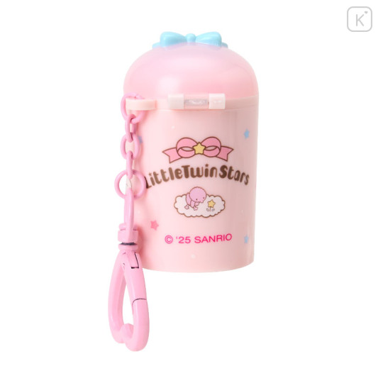 Japan Sanrio Original Coin Purse Keychain - Little Twin Stars - 2