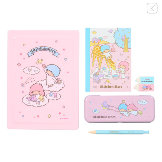 Japan Sanrio Original Stationery Set - Little Twin Stars - 2