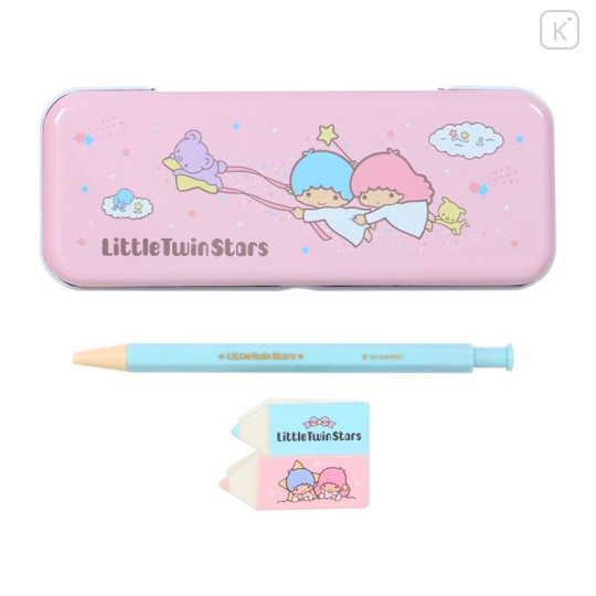 Japan Sanrio Original Stationery Set - Little Twin Stars - 5