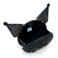 Japan Sanrio Rattan Bag - Kuromi - 3
