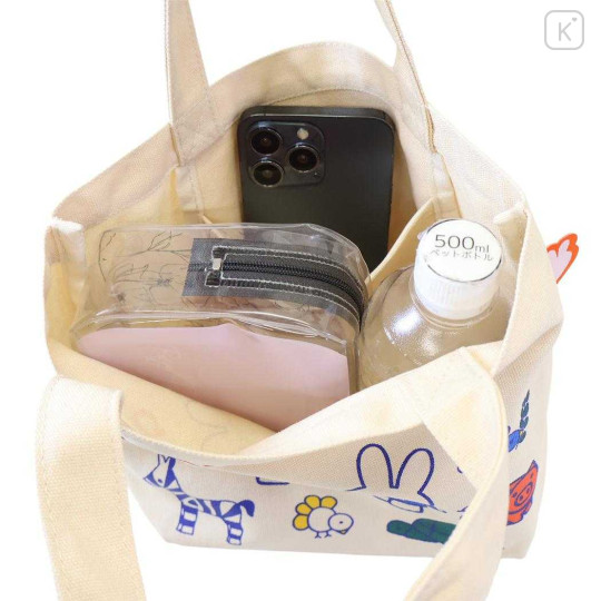 Japan Miffy Mini Tote Bag - Animal Friends - 3