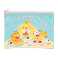 Japan Sanrio Flat Pouch - Pompompurin : 30th Anniversary - 2