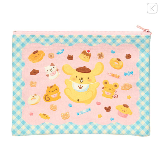 Japan Sanrio Flat Pouch - Pompompurin : 30th Anniversary - 3