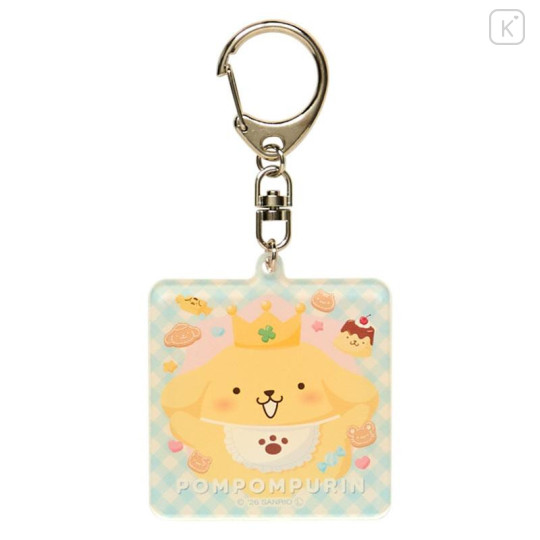 Japan Sanrio Secret Acrylic Keychain - Pompompurin : 30th Anniversary Blind Box - 4