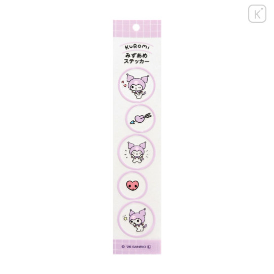 Japan Sanrio 3D Candy Sticker - Kuromi - 1