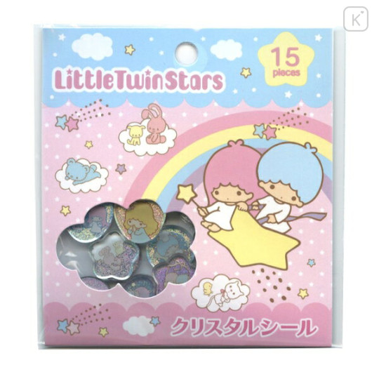 Japan Sanrio Crystal Seal - Little Twin Stars - 1