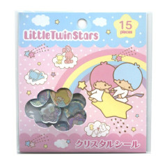 Japan Sanrio Crystal Seal - Little Twin Stars