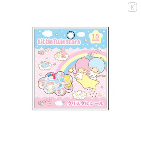 Japan Sanrio Crystal Stickers - Little Twin Stars - 2