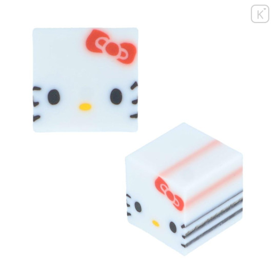 Japan Sanrio Growing Eraser Set - Hello Kitty & Tiny Chum : Face - 2