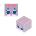 Japan Disney Growing Eraser Set - Zootopia : Judy & Nick Face - 2