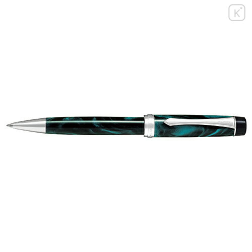 Japan Pilot Custom Heritage SE Ballpoint Pen - 0.7mm Marble Green - 1