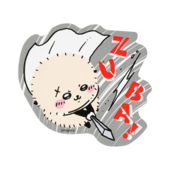 Japan Chiikawa Large Vinyl Sticker - Rakko : Chiikawa Movie The Secret of Mermaid Island Zuba!