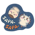 Japan Chiikawa Large Vinyl Sticker - Kurimanju & Shisa : Chiikawa Movie The Secret of Mermaid Island Sapa Sapa - 1