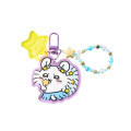 Japan Chiikawa Acrylic Keychain with Bead Charm - Momonga : Chiikawa Movie The Secret of Mermaid Island Starry Skytree Event - 1