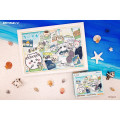 Japan Chiikawa Jigsaw Puzzle 300pcs - Chiikawa : Chiikawa Movie The Secret of Mermaid Island Characters Welcome Island No.3 - 3