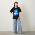 Japan Chiikawa T-Shirt (M) - Chiikawa & Hachiware & Usagi : Chiikawa Movie The Secret of Mermaid Island Black - 3