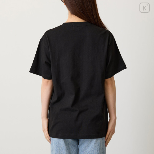 Japan Chiikawa T-Shirt (M) - Chiikawa & Hachiware & Usagi : Chiikawa Movie The Secret of Mermaid Island Black - 7