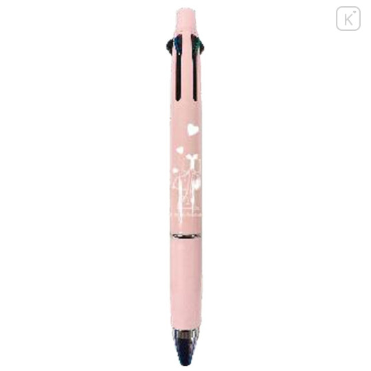 Japan Peanuts Jetstream 4&1 Multi Ballpoint Pen + Mechanical Pencil - Snoopy : Gift Pink - 1