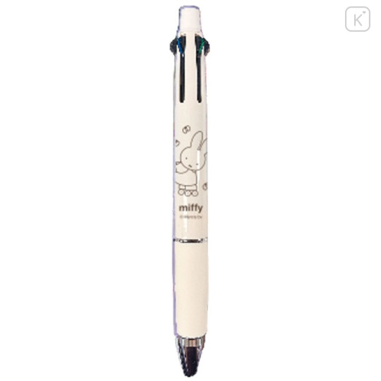 Japan Miffy Jetstream 4&1 Multi Ballpoint Pen + Mechanical Pencil - Skate Ivory - 1