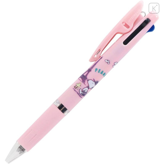 Japan Peanuts Jetstream 3 Color Multi Ballpoint Pen - Snoopy : Travel - 1