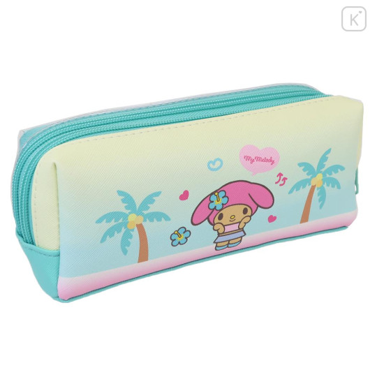 Japan Sanrio Layered Pen Case - My Melody : Sunburn - 2
