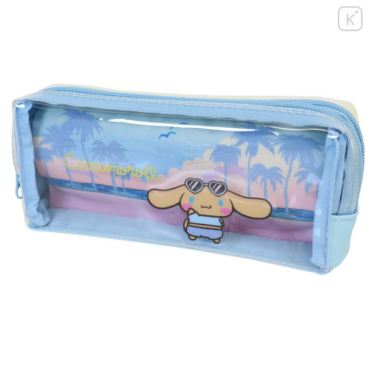 Japan Sanrio Layered Pen Case - Cinnamoroll : Sunburn - 1