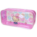 Japan Sanrio Glitter Pen Pouch - Hello Kitty : Sunburn - 1