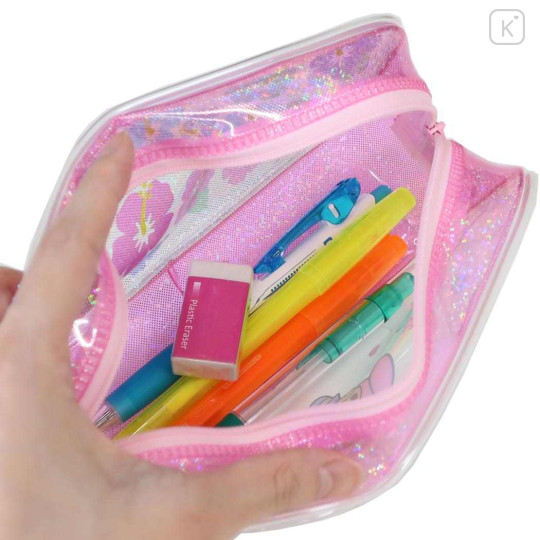 Japan Sanrio Glitter Pen Pouch - My Melody : Sunburn - 3