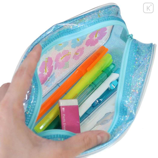 Japan Sanrio Glitter Pen Pouch - Cinnamoroll : Sunburn - 3