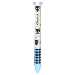 Japan Sanrio Two Color Mimi Pen - Chococat : Gingham