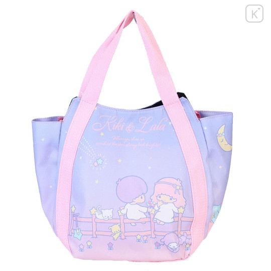 Japan Sanrio Balloon Mini Tote Bag - Little Twin Stars : 50th Anniversary Meteor - 1