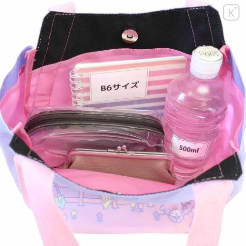 Japan Sanrio Balloon Mini Tote Bag - Little Twin Stars : 50th Anniversary Meteor - 4