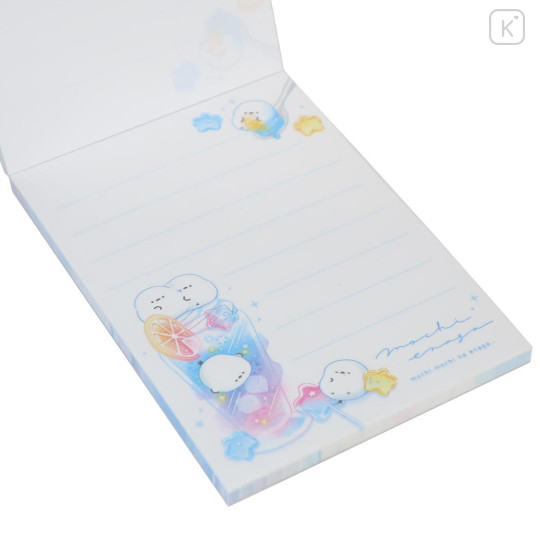 Japan Q-LiA Mini Notepad - White Bird Shimaenaga Cool Jelly Summer - 2