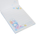 Japan Q-LiA Mini Notepad - White Bird Shimaenaga Cool Jelly Summer - 2