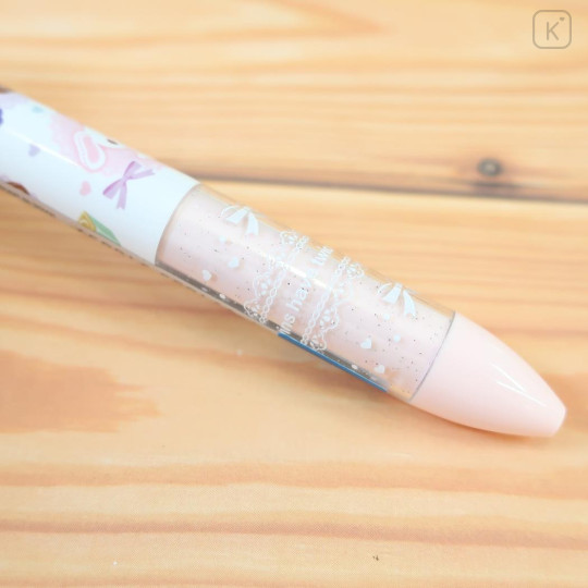 Japan Sanrio Two Color Mimi Pen - Sugarbunnies : White Pink - 3