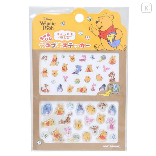 Japan Disney Deco Petit Sticker - Winnie the Pooh : Friends - 1