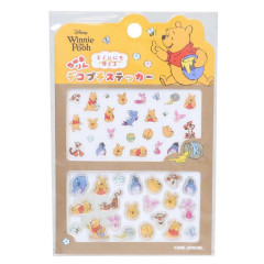 Japan Disney Deco Petit Sticker - Winnie the Pooh : Friends