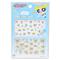 Japan The Powerpuff Girls Deco Petit Sticker - Bubbles