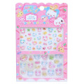 Japan Kamio Deco Petit Sticker - Happy March Cat & Rabbit : Heisei Retro - 1